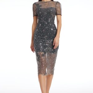 Lia 3D Beaded Dress