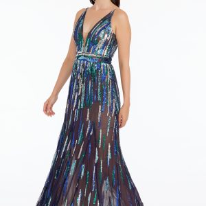 Samira Sequin Gown