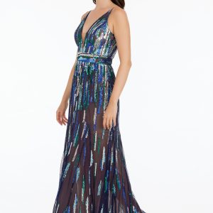 Samira Sequin Gown