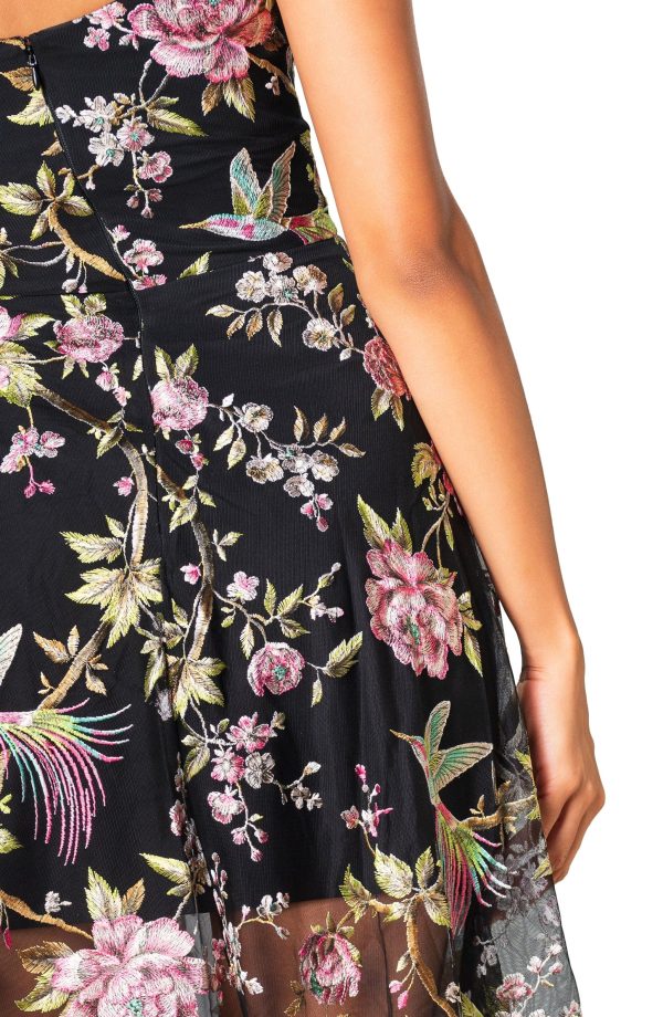 Umalia Hummingbird Embroidery Dress