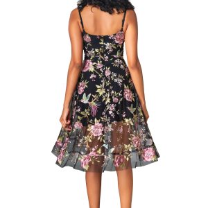 Umalia Hummingbird Embroidery Dress