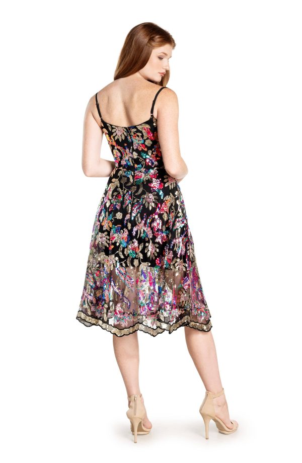 Umalia Hummingbird Embroidery Dress